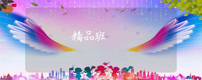 精品班